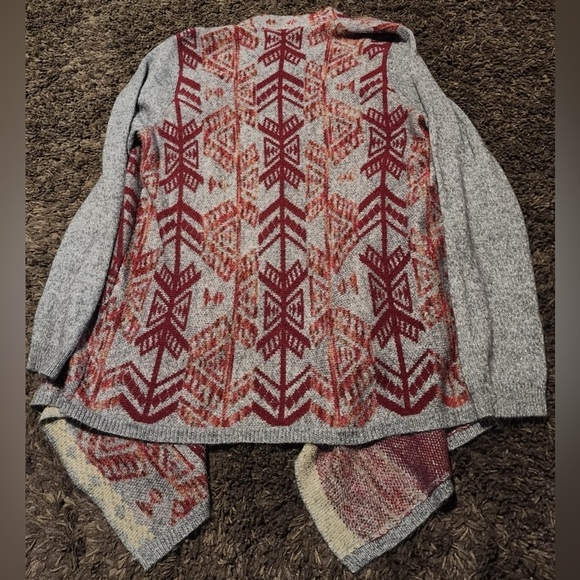 American Eagle Outfitters Women’s Aztec Print Cardigan Sweater Size 2XL EUC - Picture 5 of 6